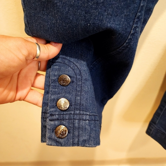 Cathy Danies Y2K  Crop jeans size XL - Picture 3 of 10